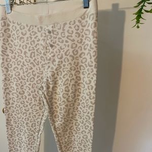 Old navy leopard PJ pants